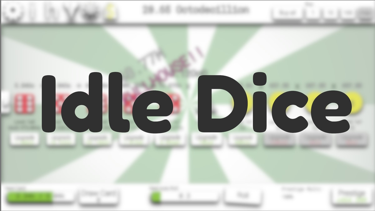 Idle Dice game cover